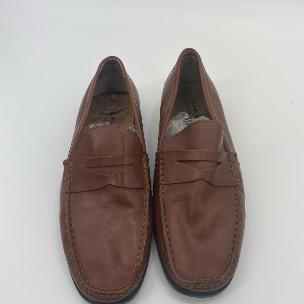NUNN BUSH BROWN SLIP ON PENNY‎ LOAFERS